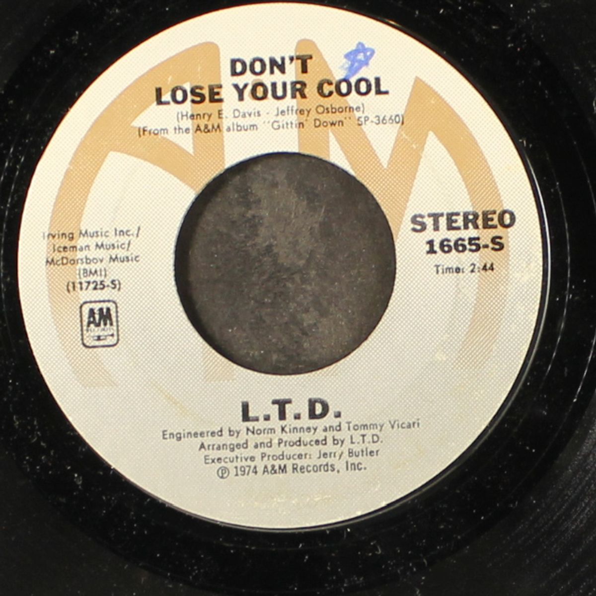 don't lose your cool / thank you mother by L.T.D.