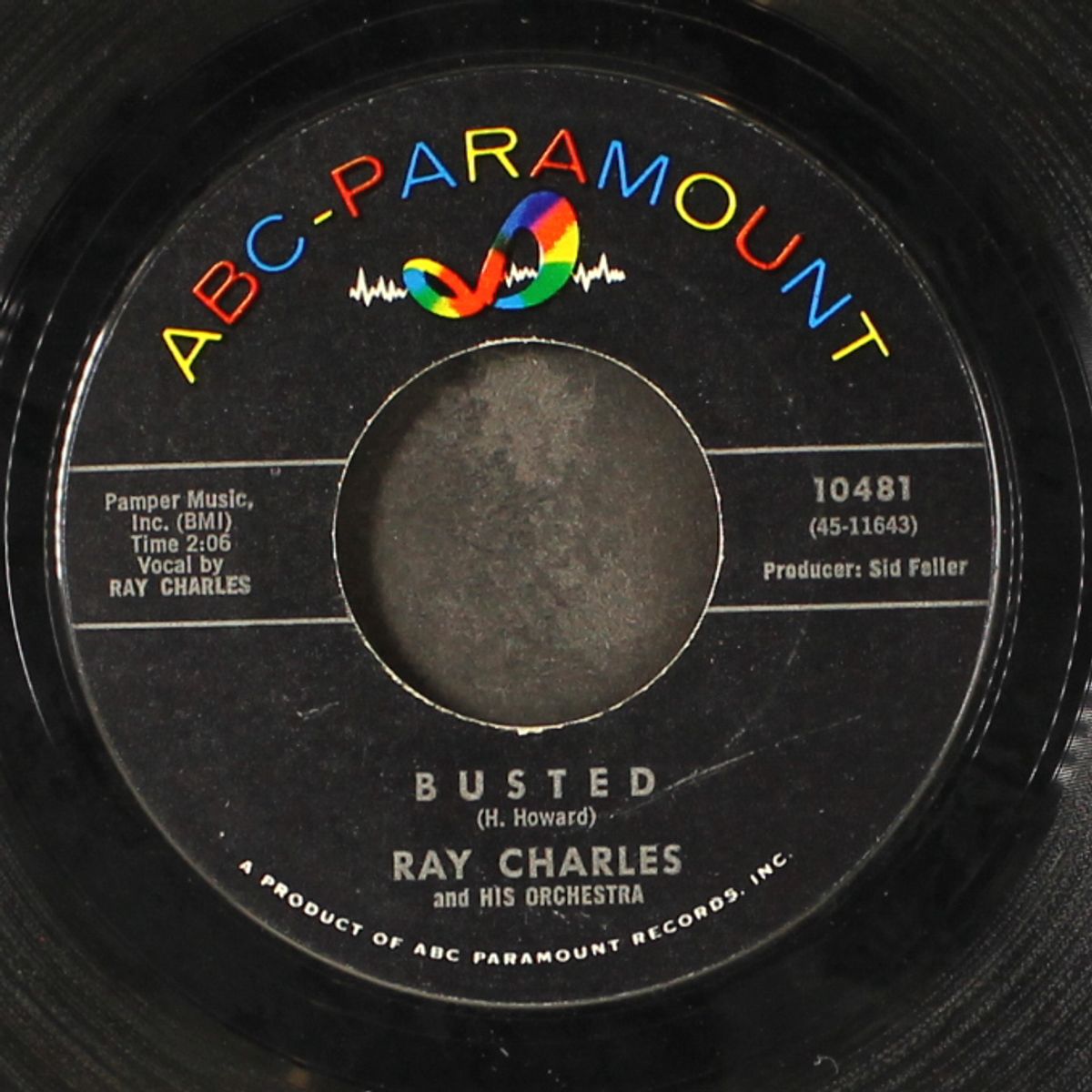 busted by RAY CHARLES