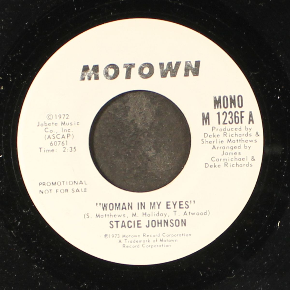 woman in my eyes / mono by STACIE JOHNSON