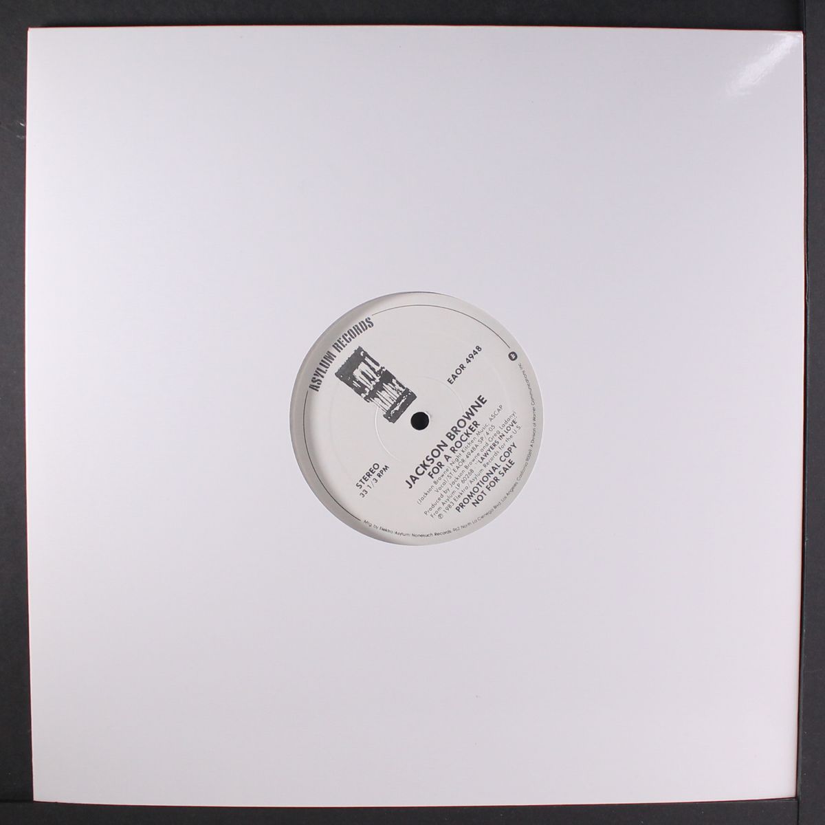 for a rocker by JACKSON BROWNE