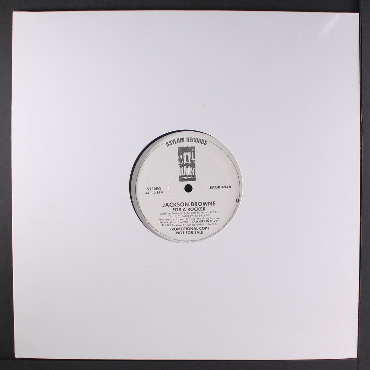 for a rocker by JACKSON BROWNE