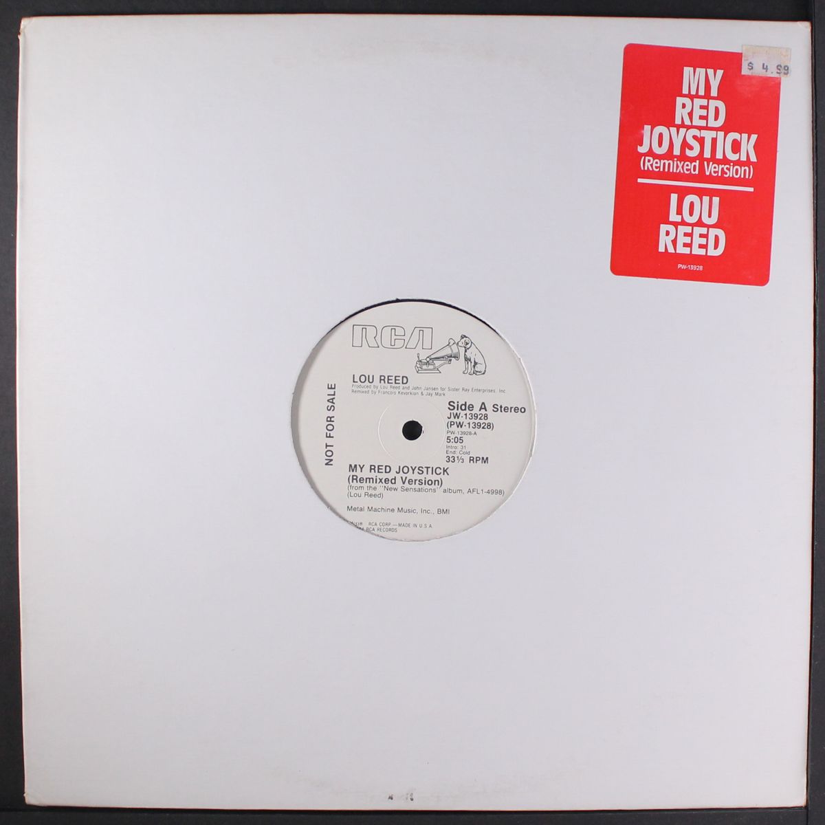 my red joystick by LOU REED