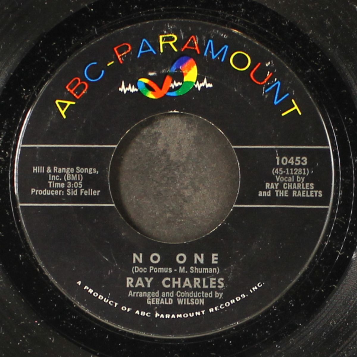 no one / without love by RAY CHARLES