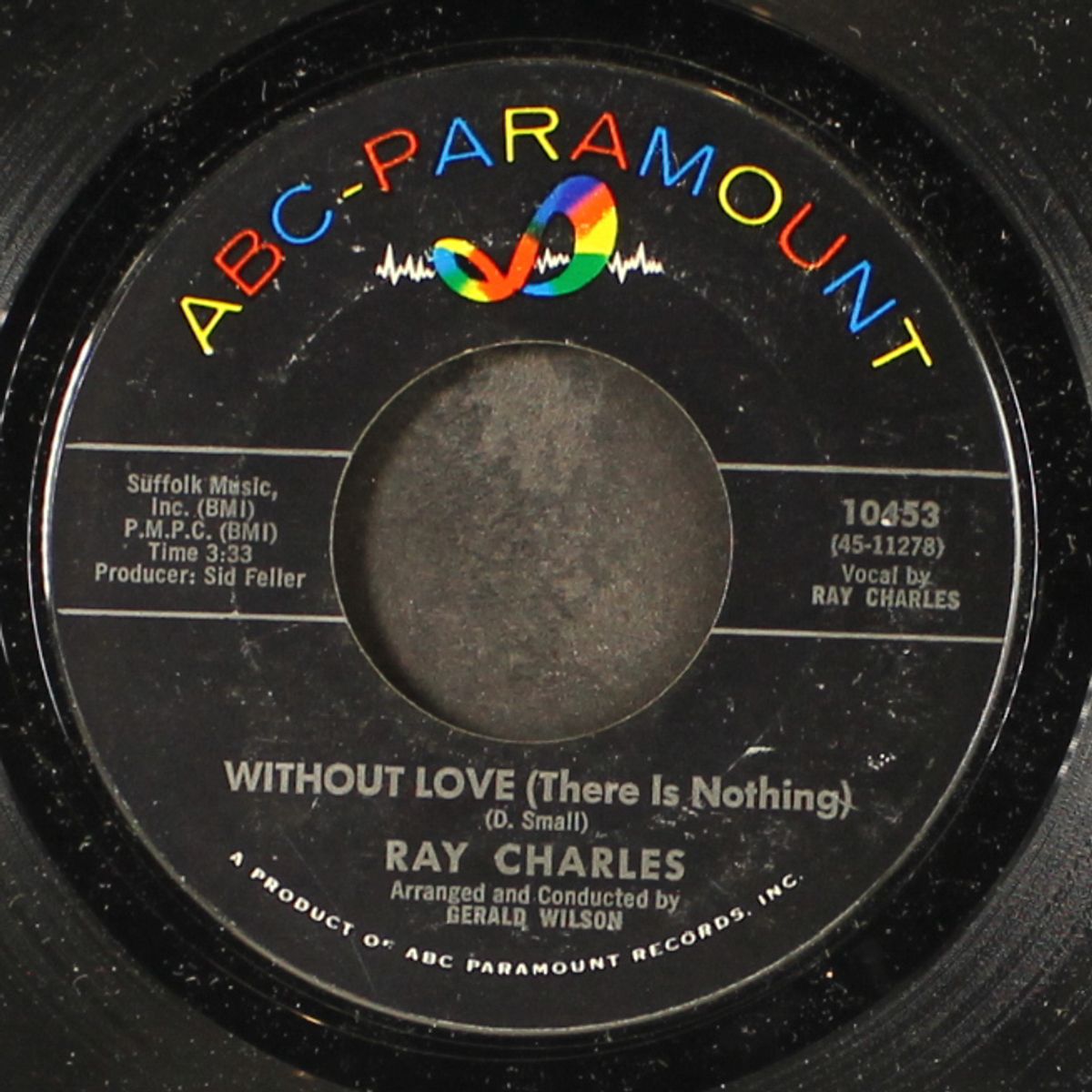 no one / without love by RAY CHARLES