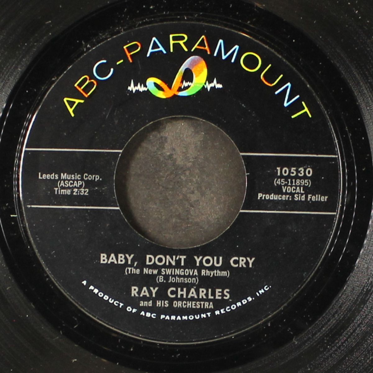baby don't you cry / my heart cries for you by RAY CHARLES