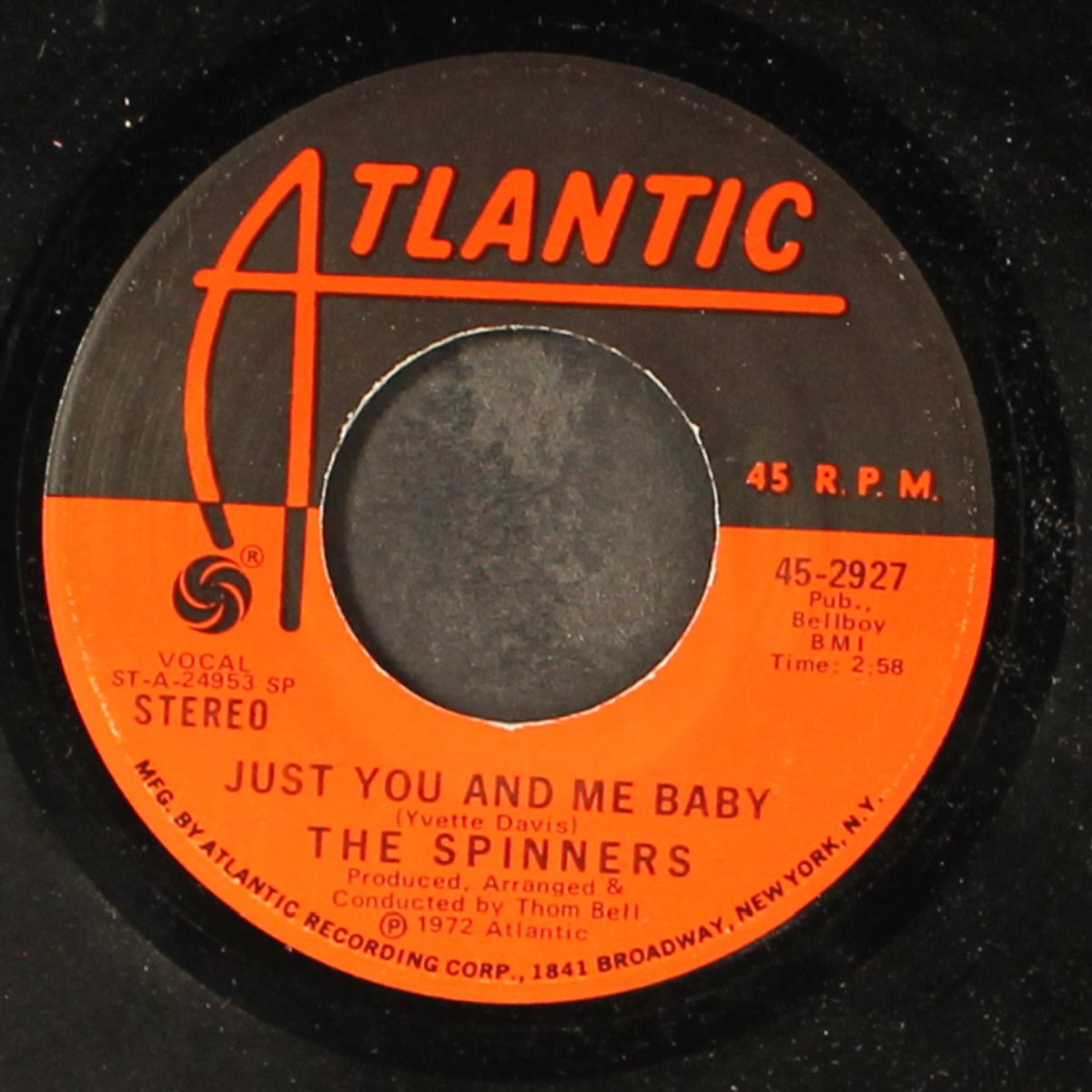 could it be i'm falling in love / just you and me baby by SPINNERS