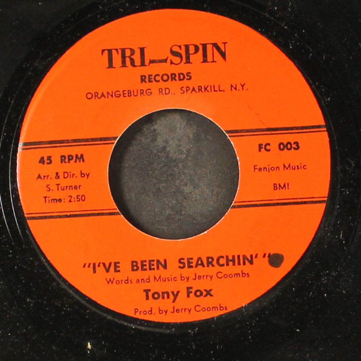 i've been searchin' / why did you lie by TONY FOX