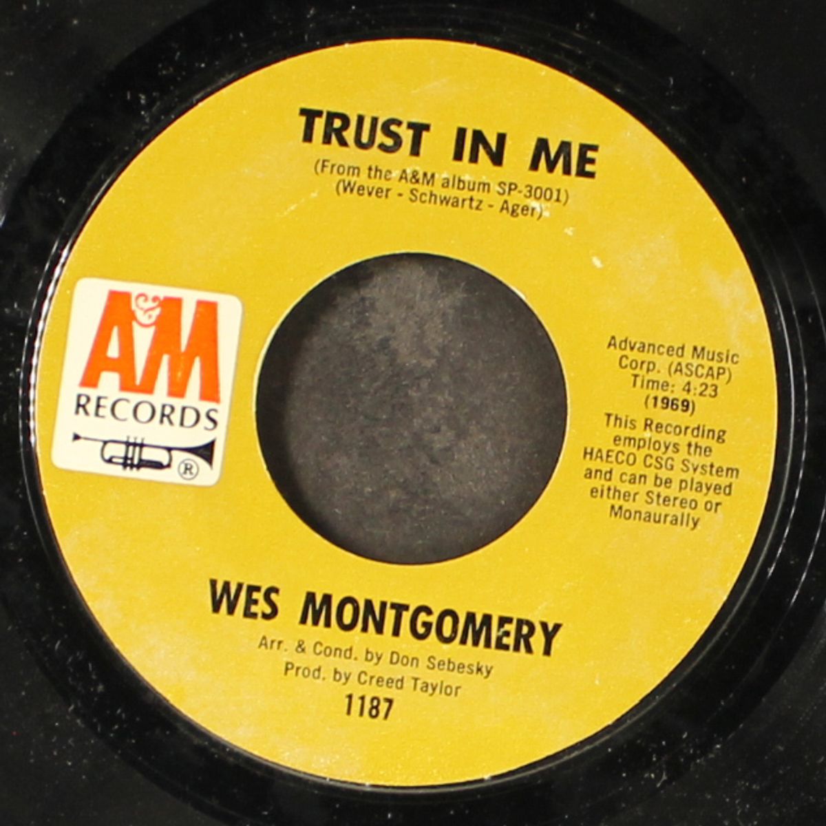 the joker / trust in me by WES MONTGOMERY