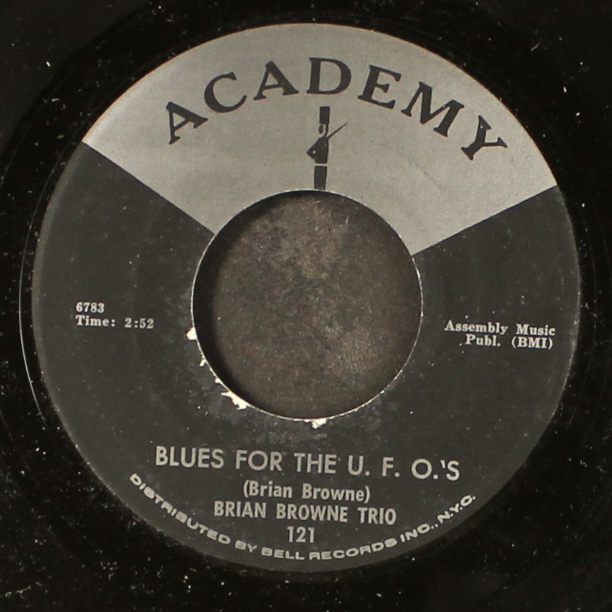 blues for the u.f.o.'s by BRIAN BROWNE TRIO
