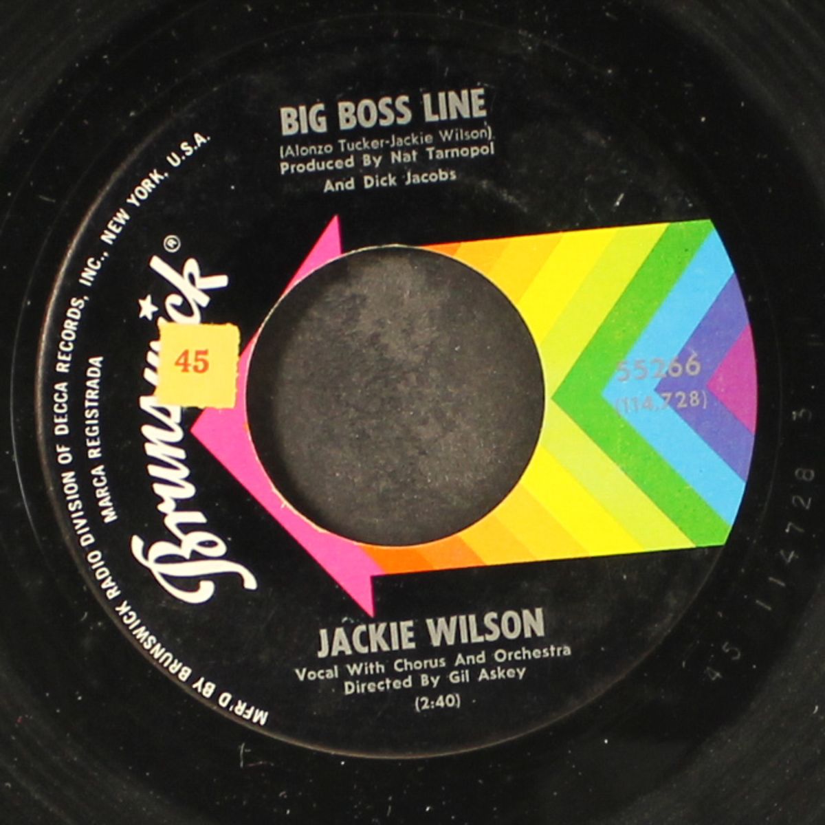 be my girl / big boss line by JACKIE WILSON