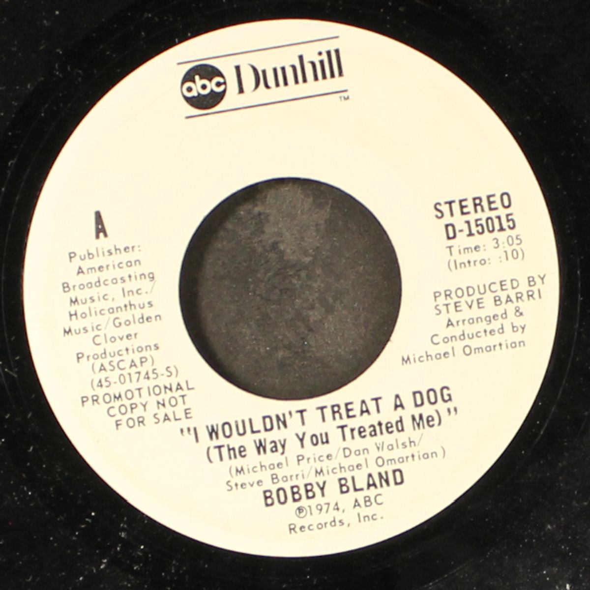 i wouldn't treat a dog / mono by BOBBY BLAND