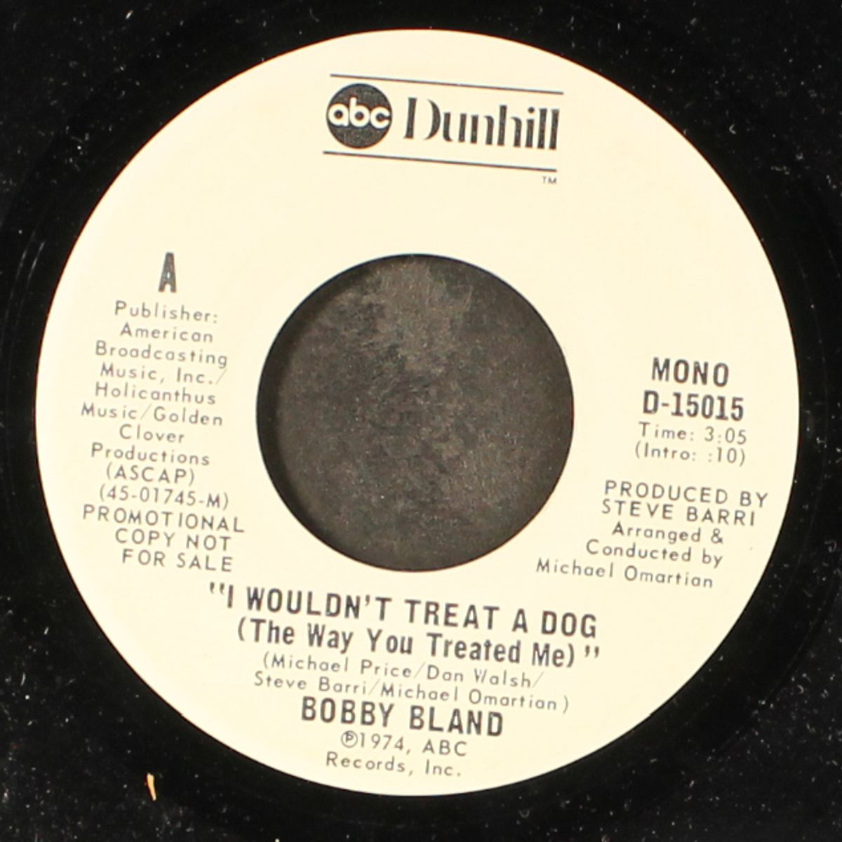 i wouldn't treat a dog / mono by BOBBY BLAND