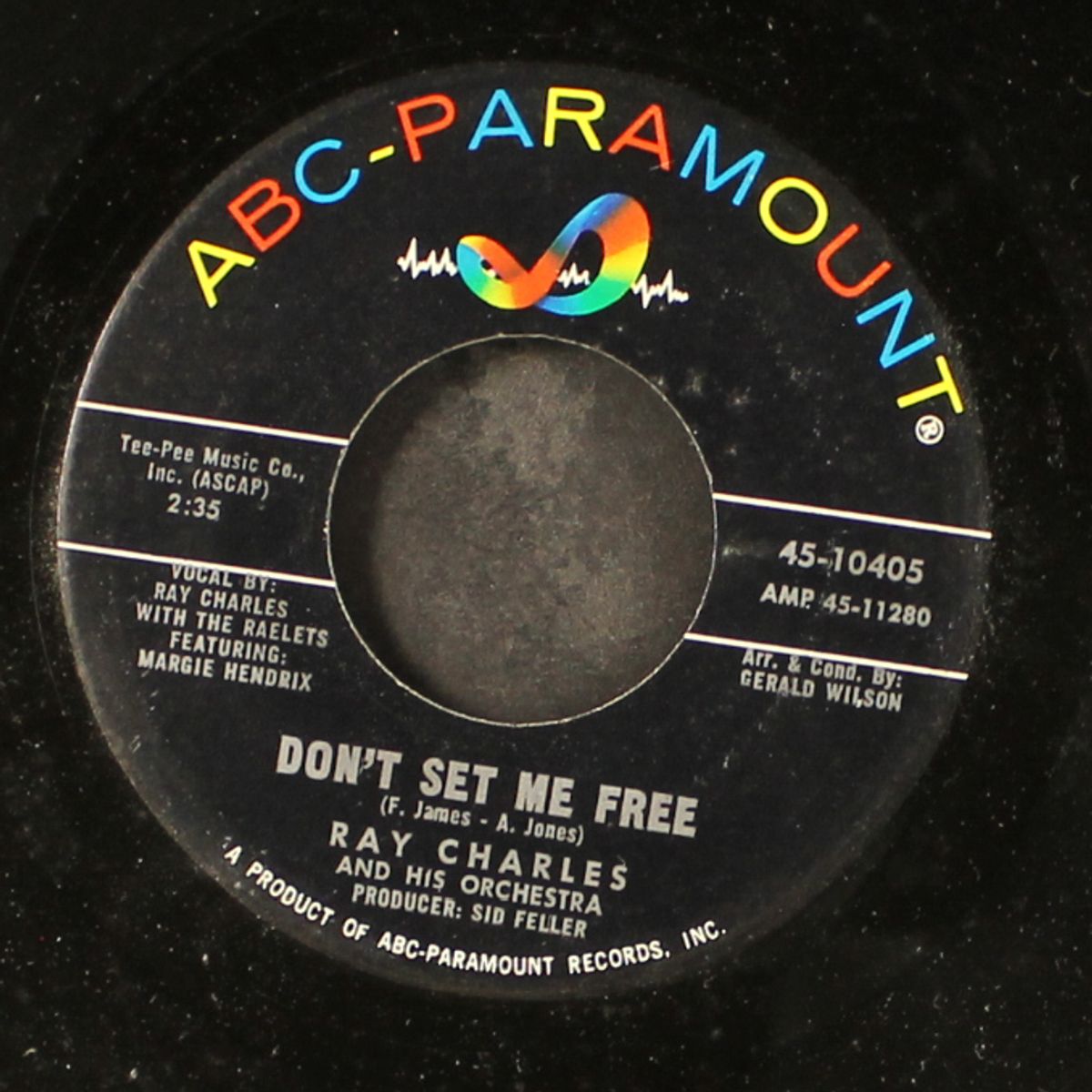don't set me free / the brightest smile in town by RAY CHARLES