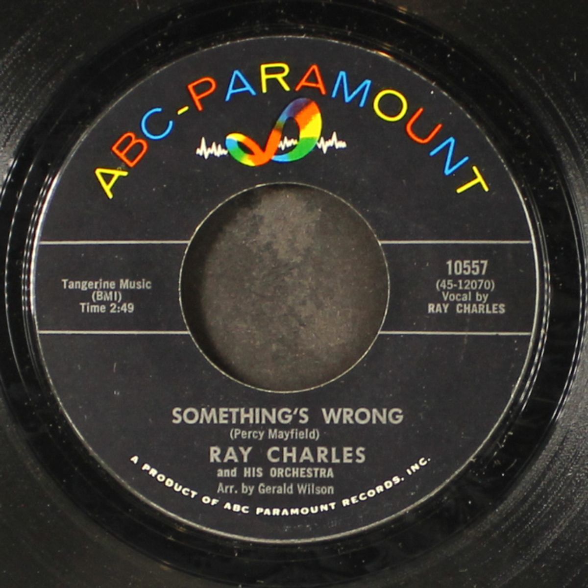 my baby don't dig me / something's wrong by RAY CHARLES