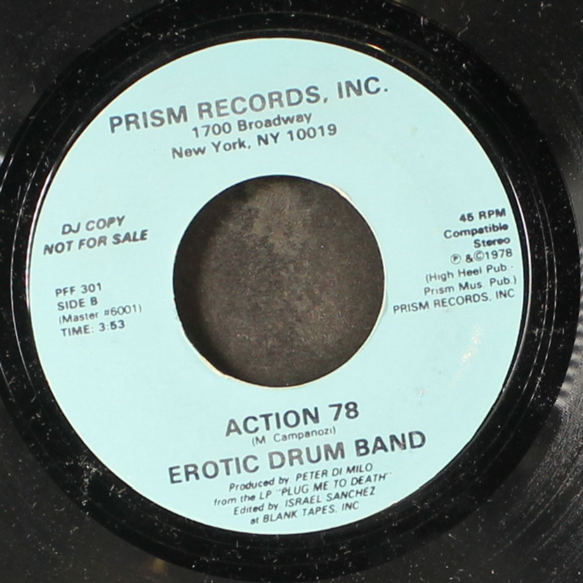 plug me to death / action 78 by EROTIC DRUM BAND