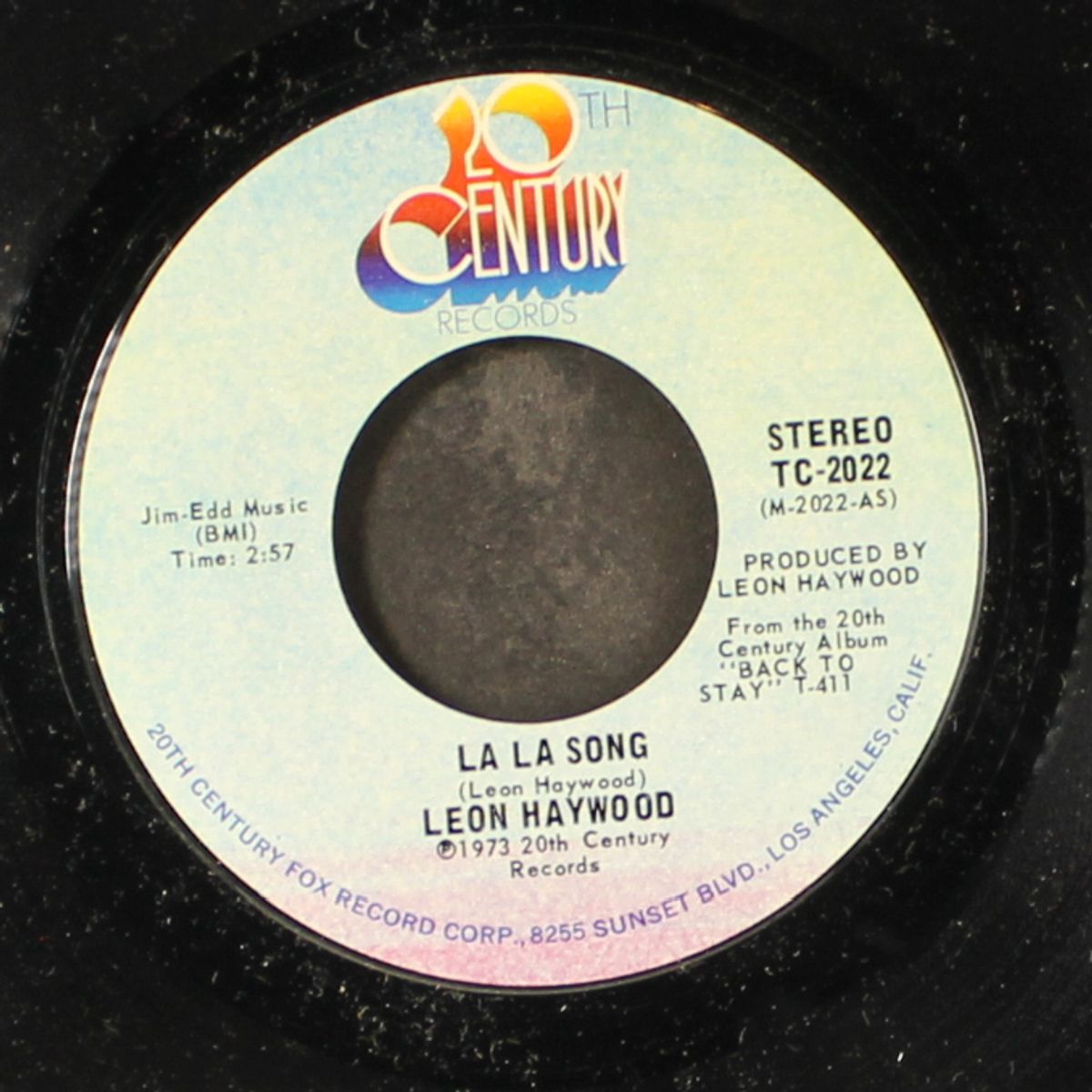 la la song / sweet loving pair by LEON HAYWOOD