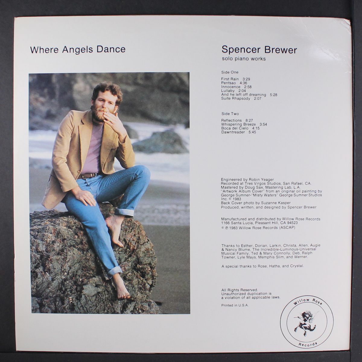 where angels dance by SPENCER BREWER