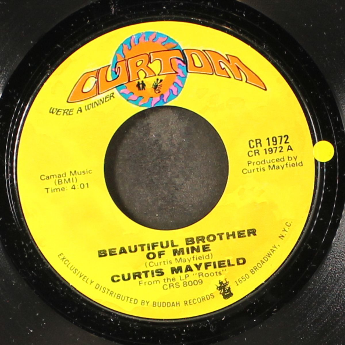 love to keep you in my mind / beautiful brother of mine by CURTIS MAYFIELD