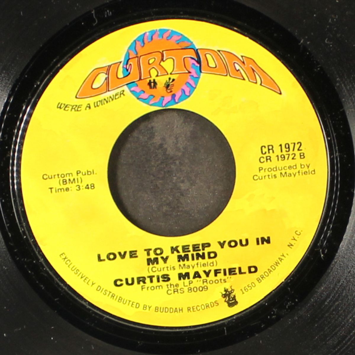 love to keep you in my mind / beautiful brother of mine by CURTIS MAYFIELD