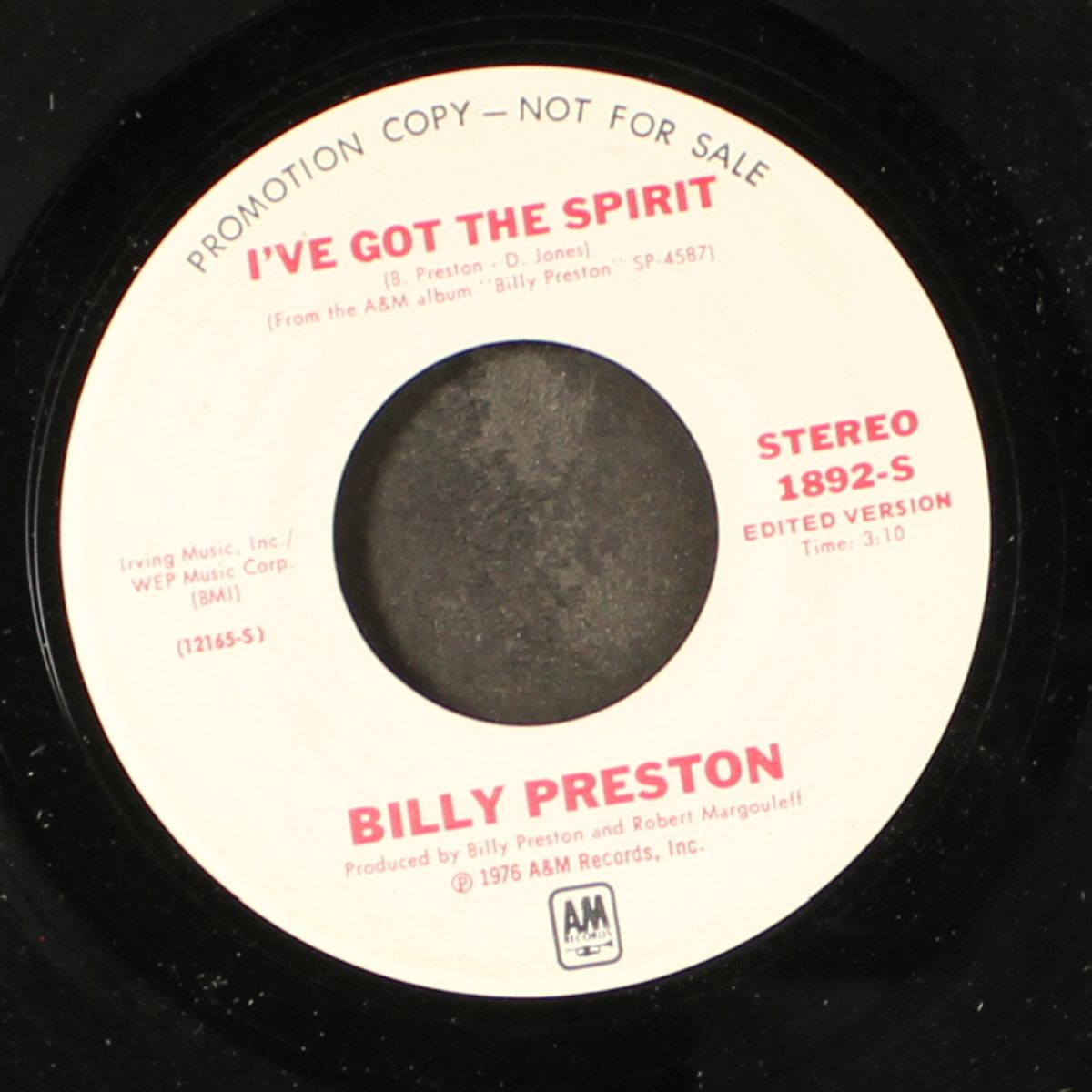 i've got the spirit / do what you want by BILLY PRESTON