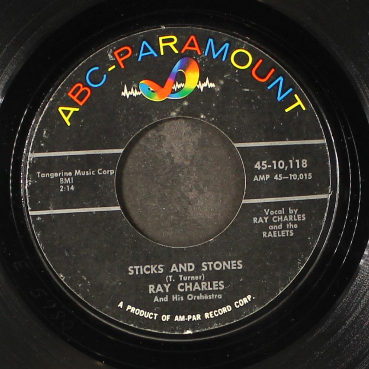 sticks and stones / worried life blues by RAY CHARLES
