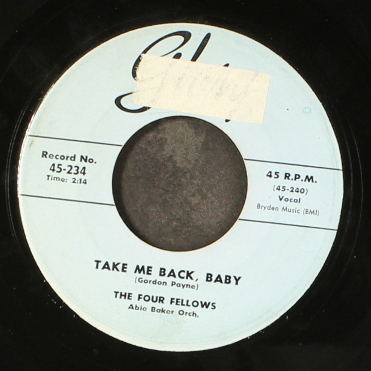 soldier boy / take me back, baby by FOUR FELLOWS