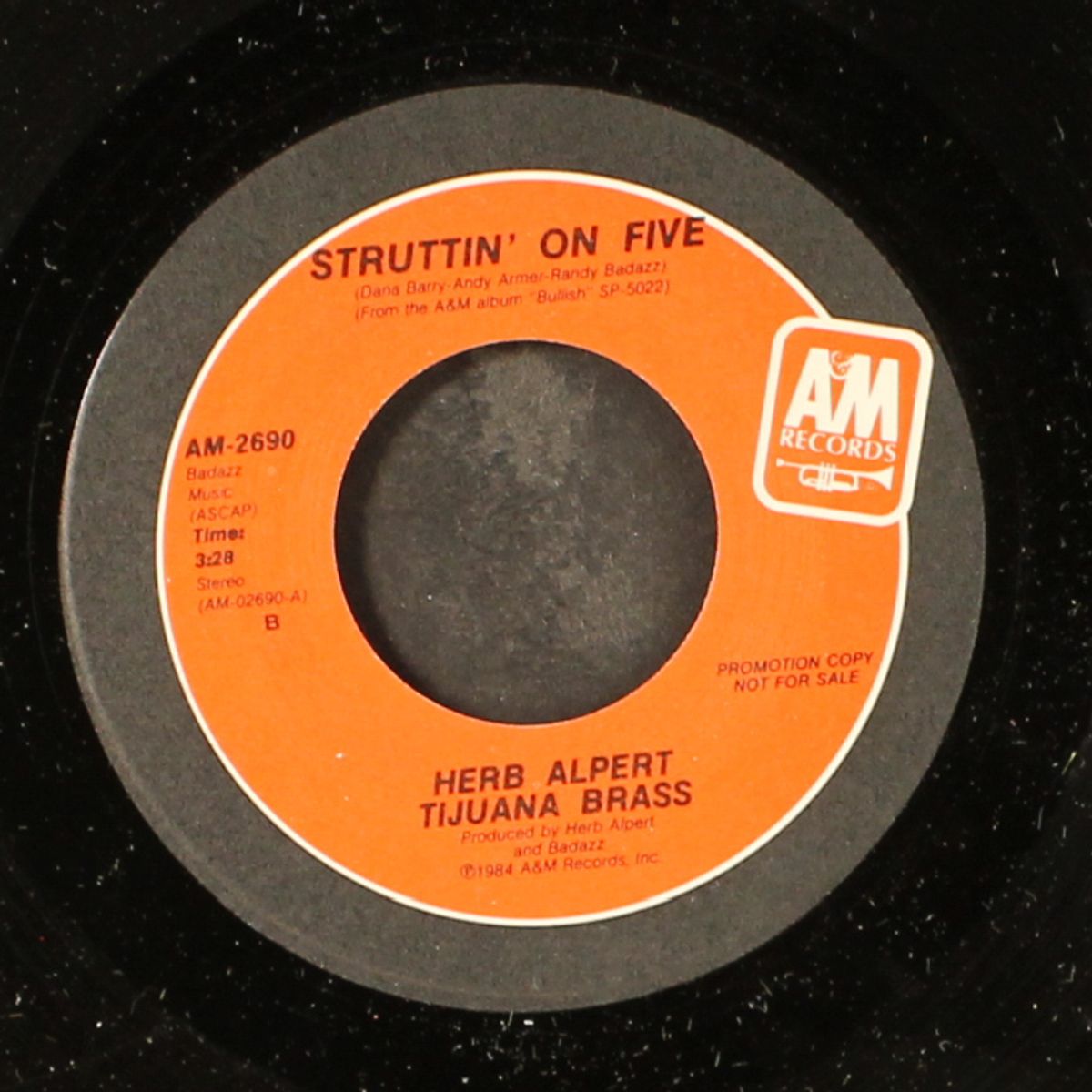 struttin' on five / same by HERB ALPERT
