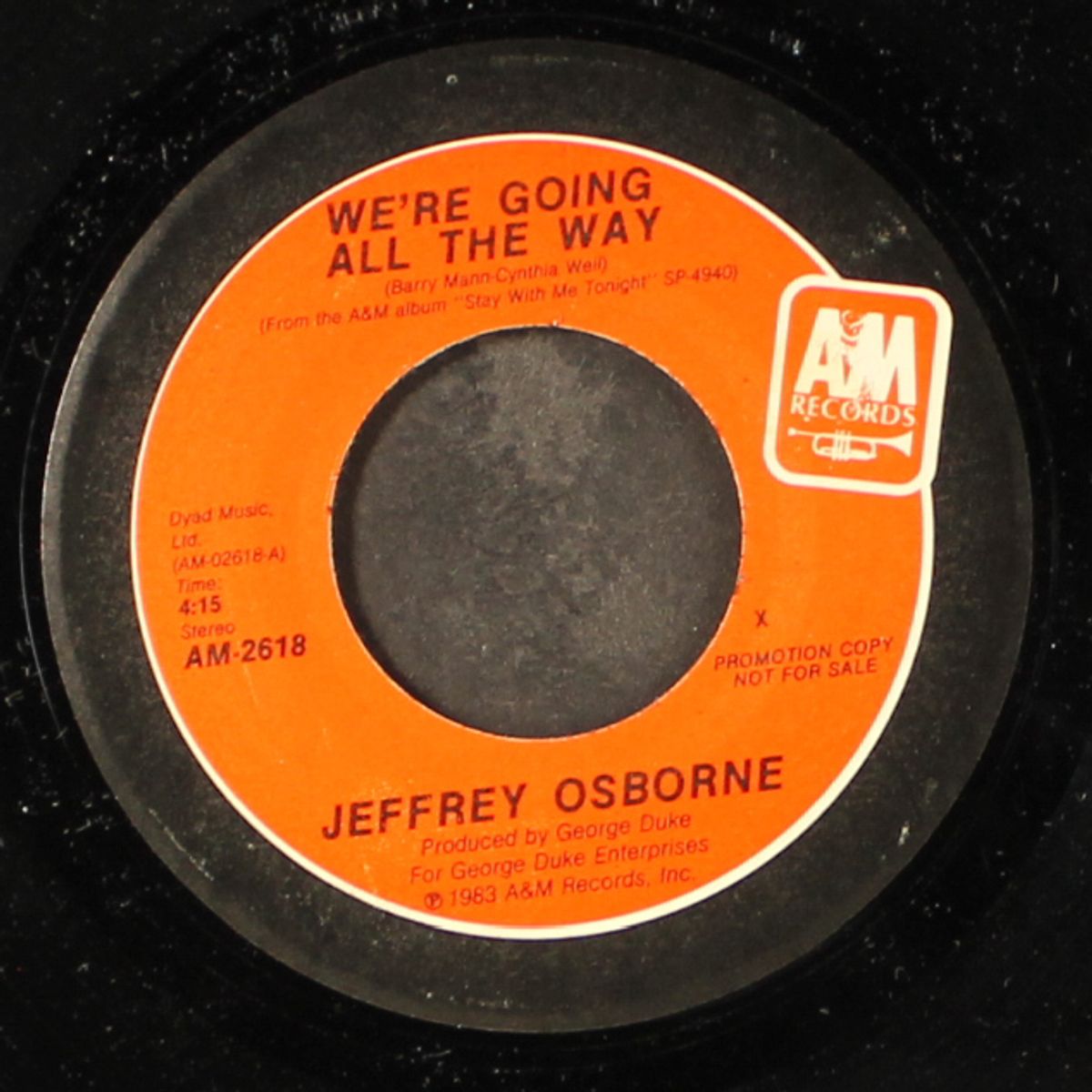 we're going all the way / same by JEFFREY OSBORNE