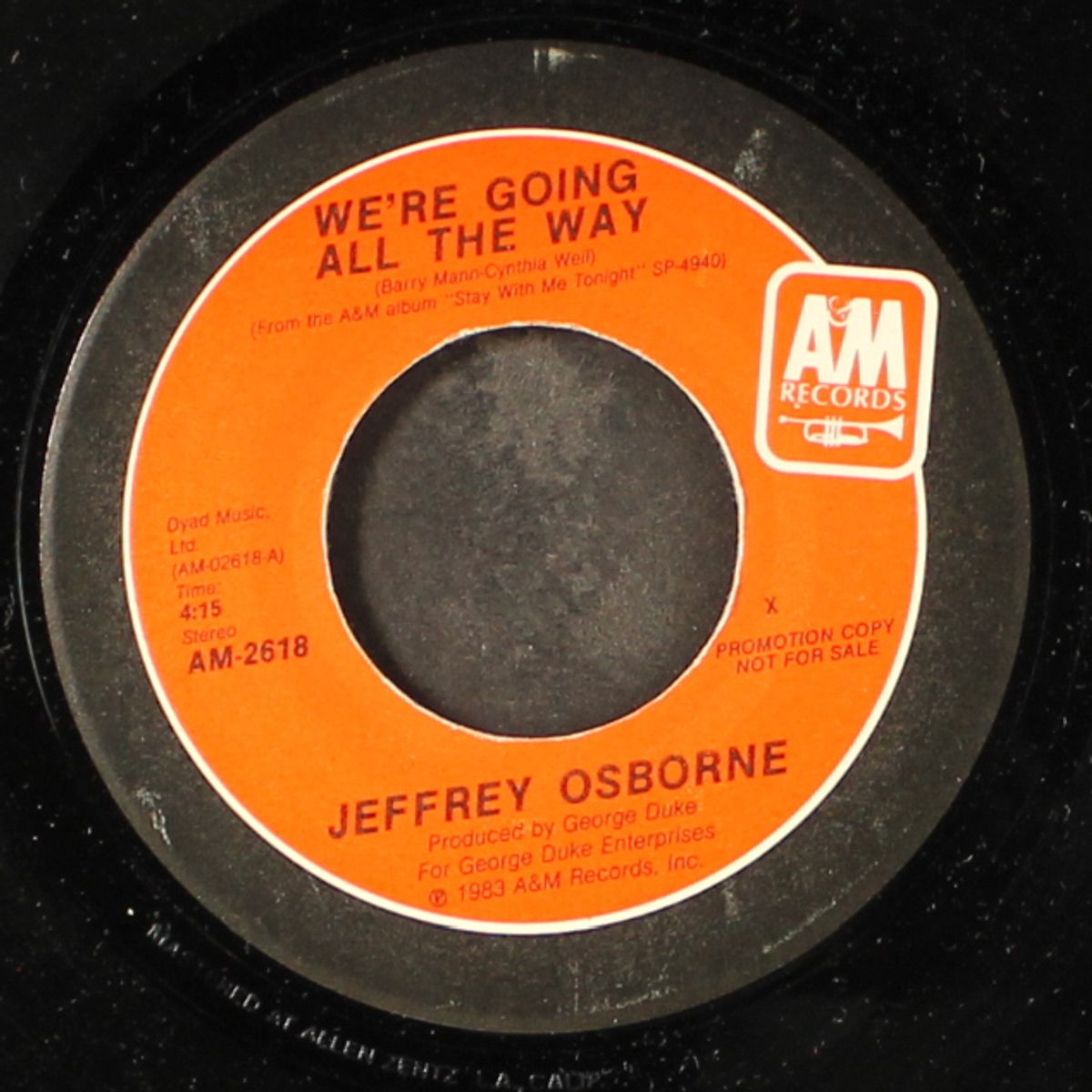 we're going all the way / same by JEFFREY OSBORNE