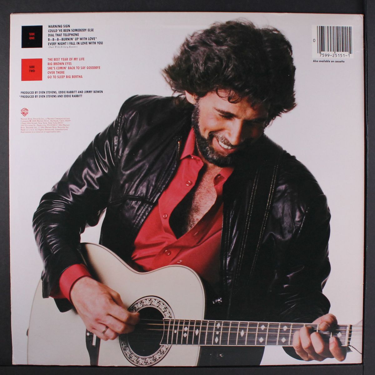 best year of my life by EDDIE RABBITT