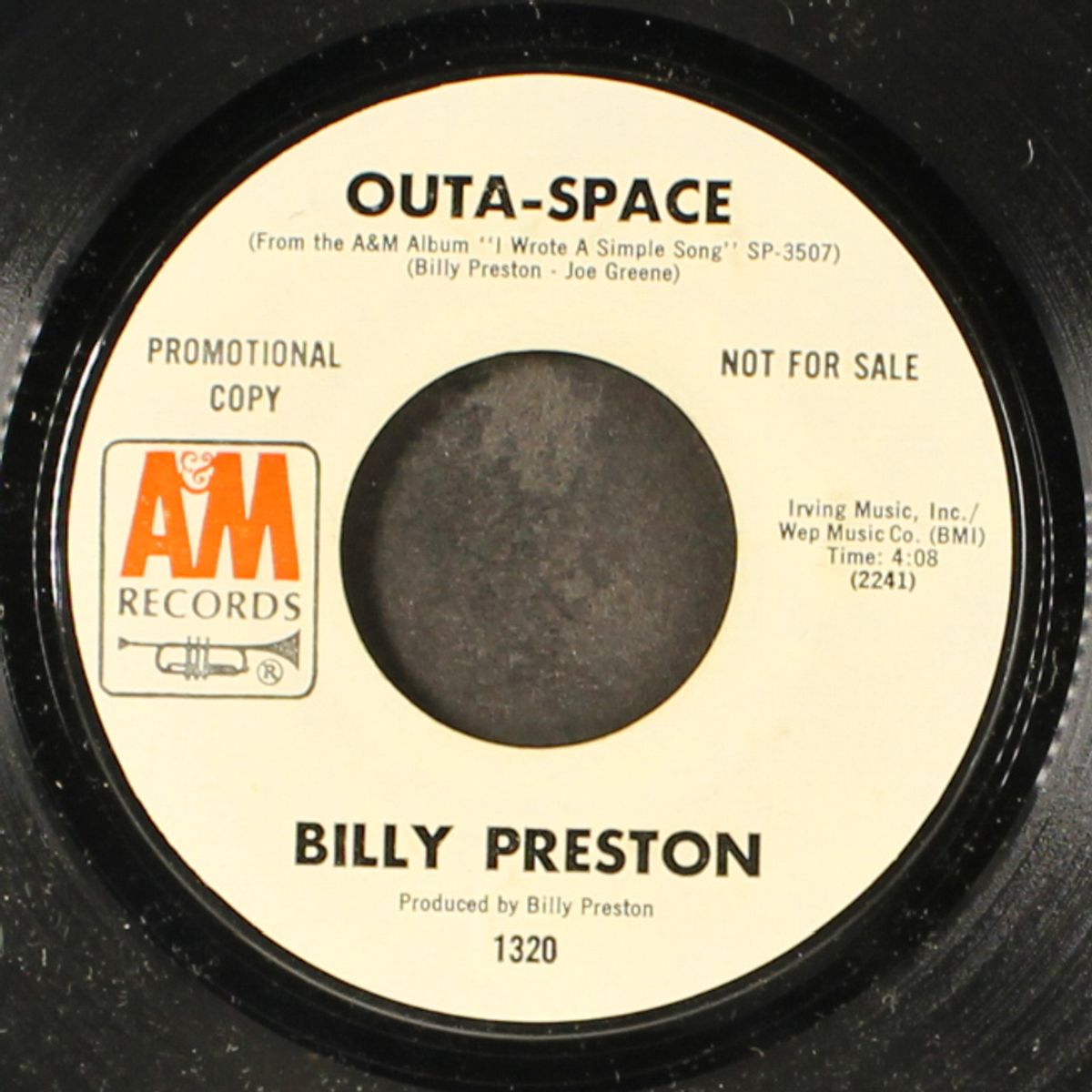 i wrote a simple song / mono by BILLY PRESTON