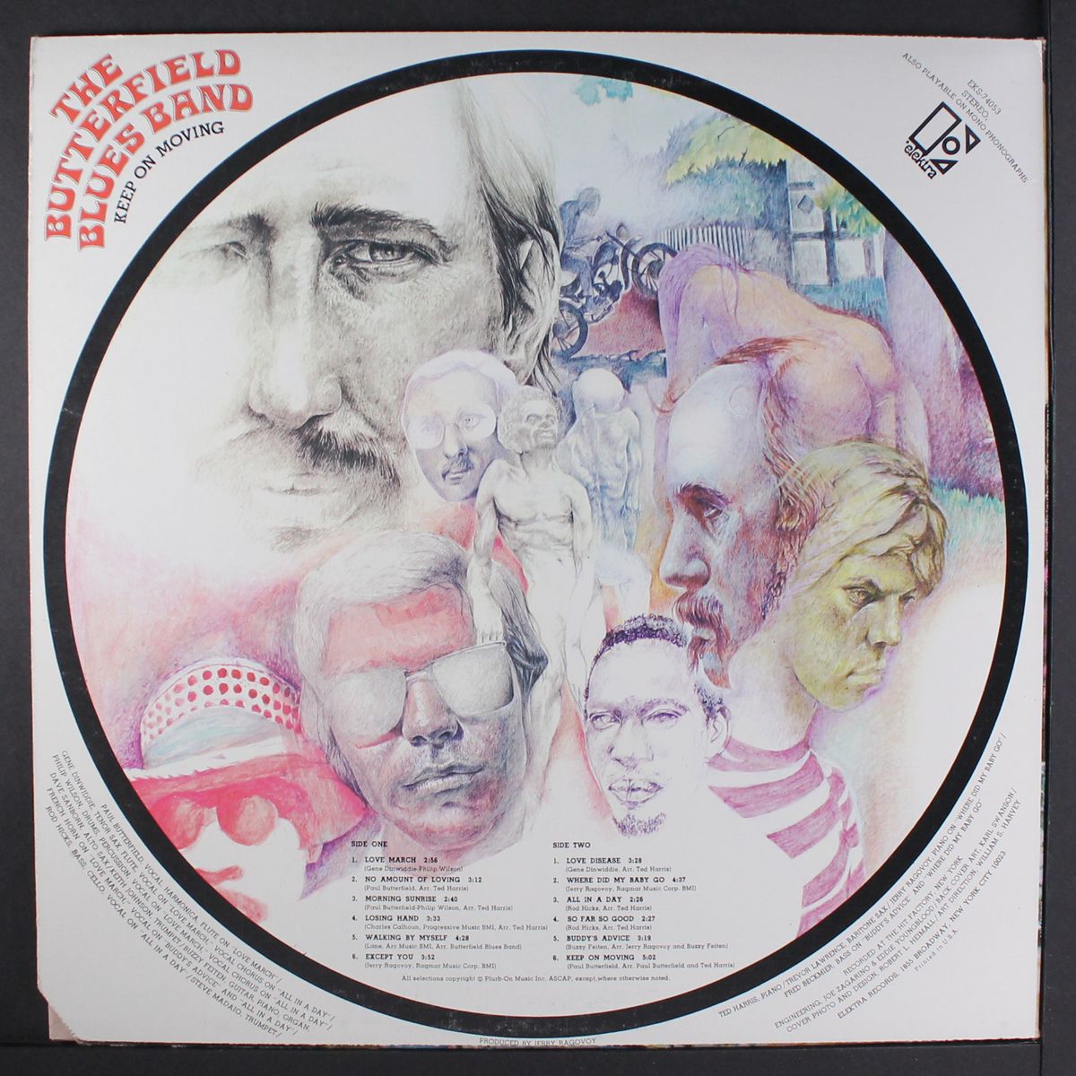 keep on moving by BUTTERFIELD BLUES BAND