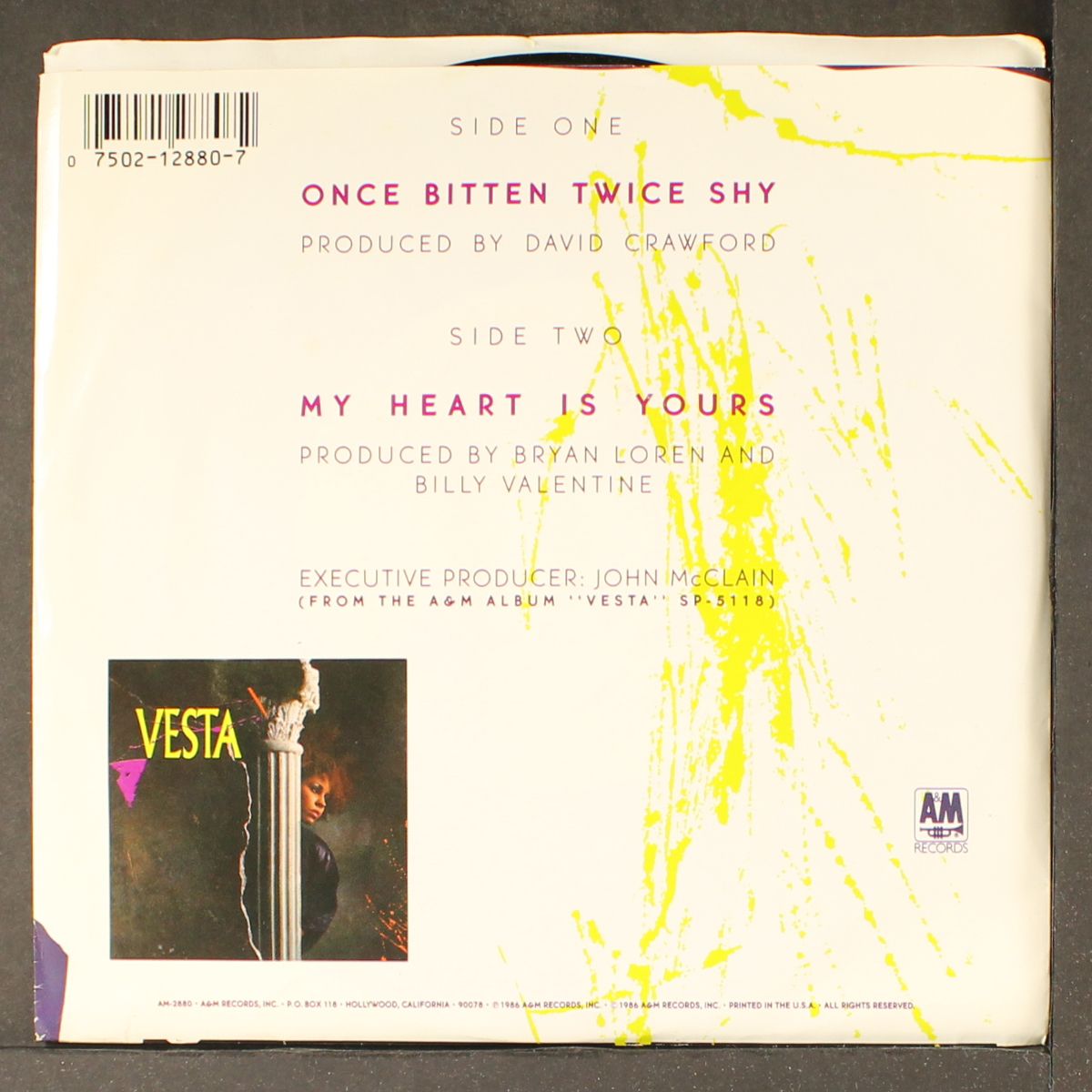 once bitten twice shy / same by VESTA