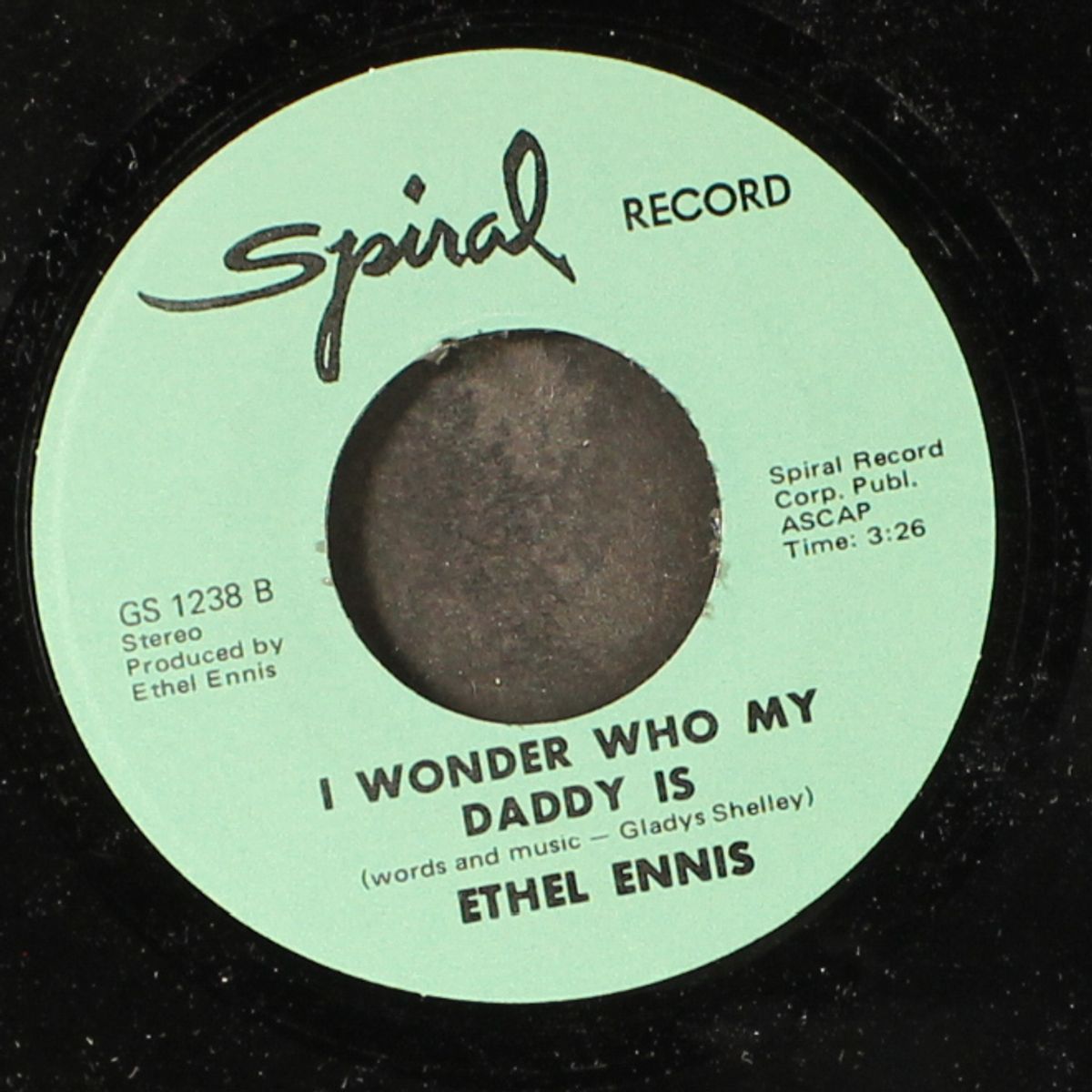 sing me a tune / i wonder who my daddy is by ETHEL ENNIS