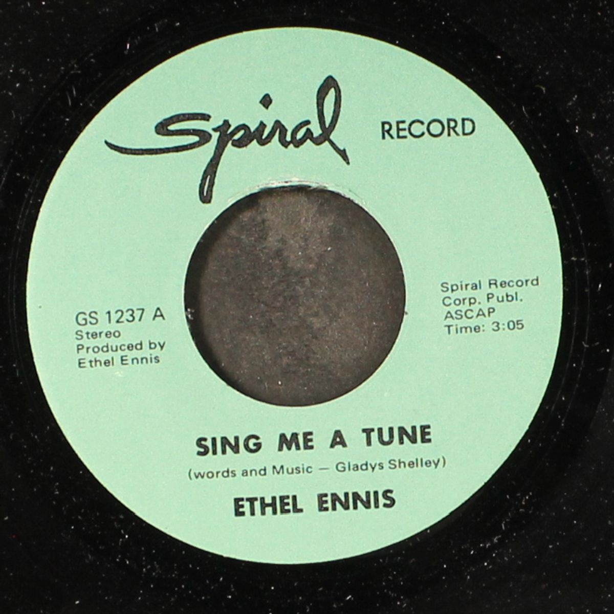 sing me a tune / i wonder who my daddy is by ETHEL ENNIS
