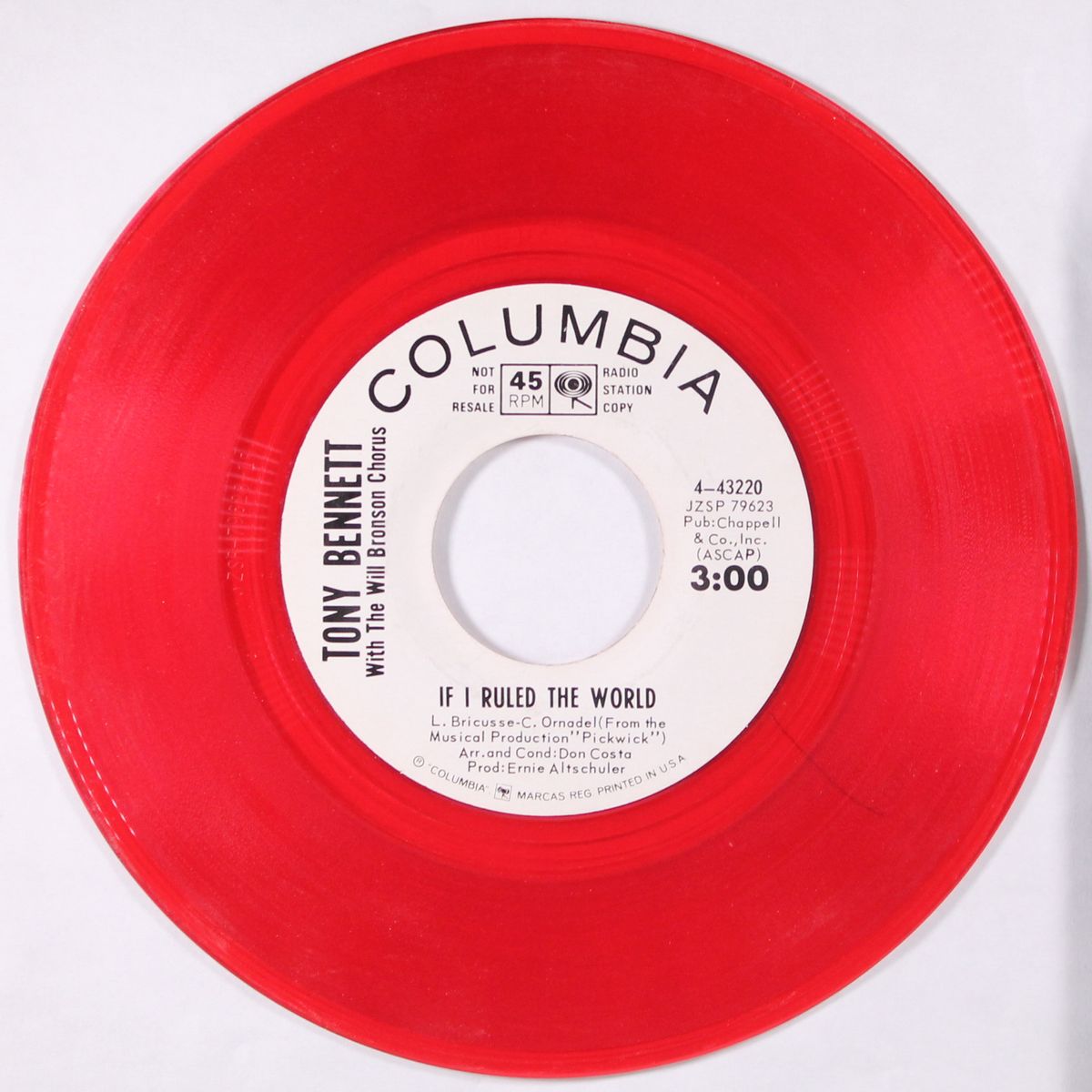 if i ruled the world / take the moment by TONY BENNETT