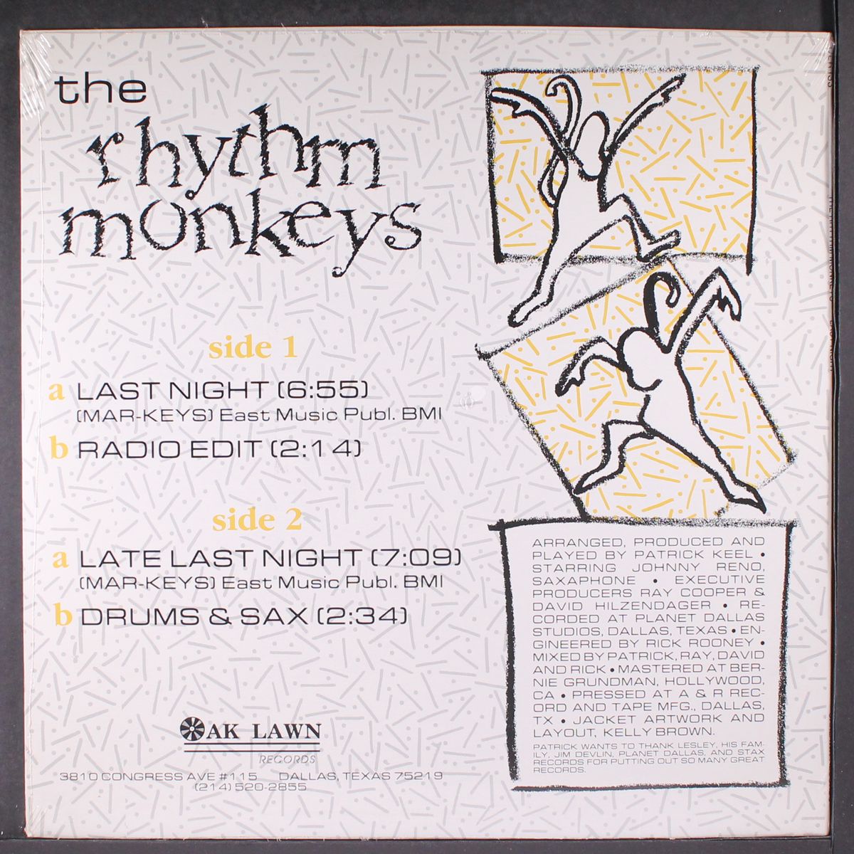last night by RHYTHM MONKEYS