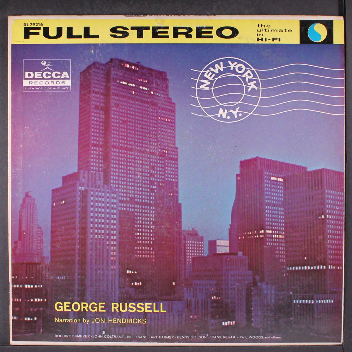 new york, n.y. by GEORGE RUSSELL