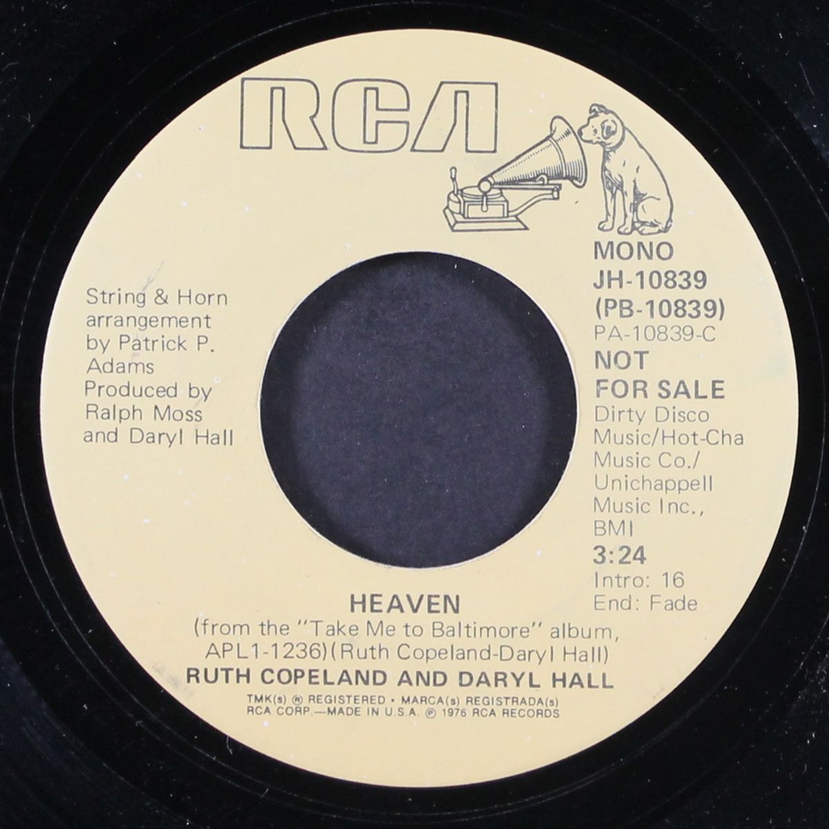 heaven / mono by RUTH COPELAND & DARYL HALL
