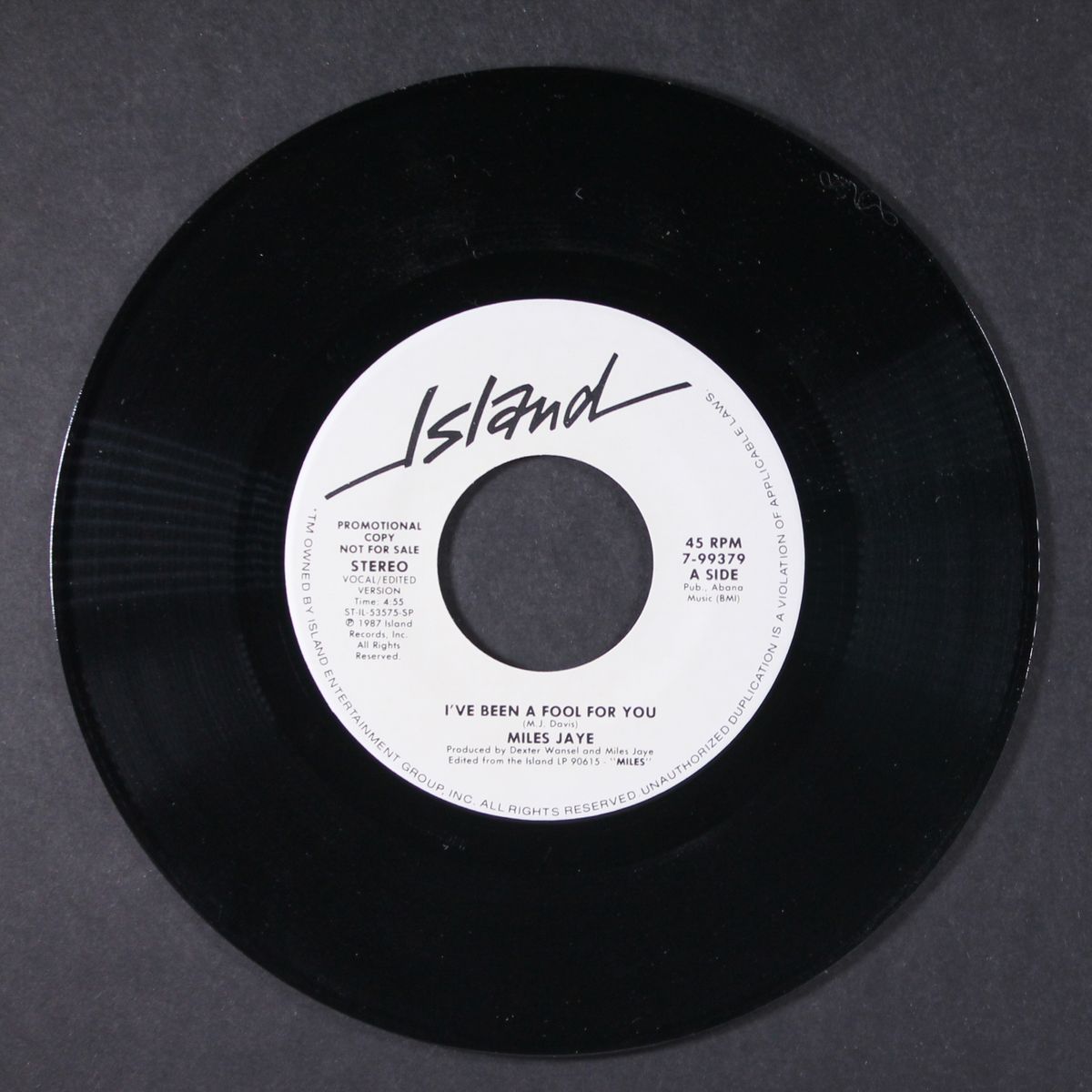 i've been a fool for you / same by MILES JAYE