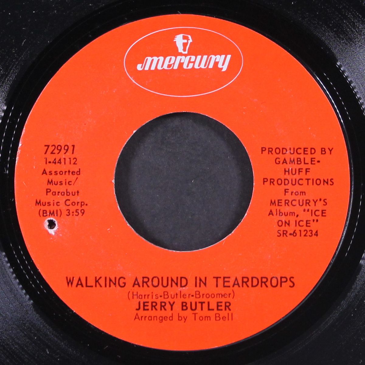 don't let love hang you up / walking around in teardrops by JERRY BUTLER