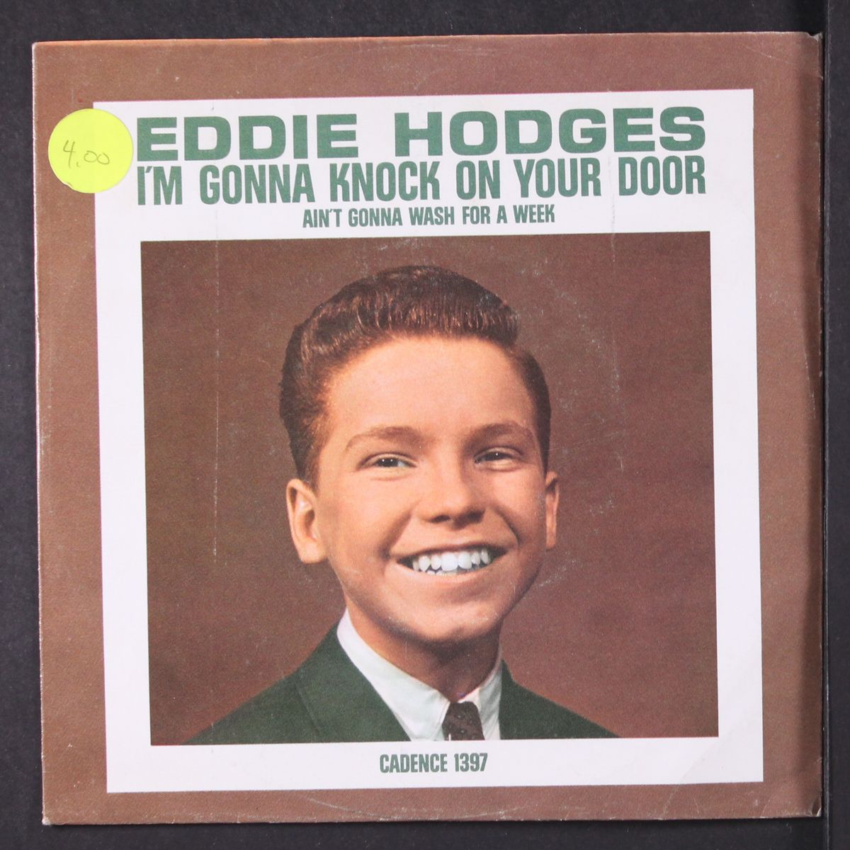 i'm gonna knock on your door / ain't gonna wash for a week by EDDIE HODGES