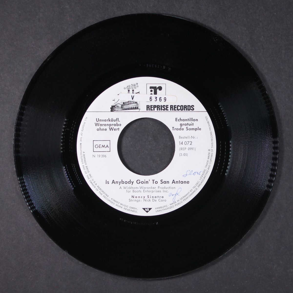 is anybody goin' to san antone / hook and ladder by NANCY SINATRA