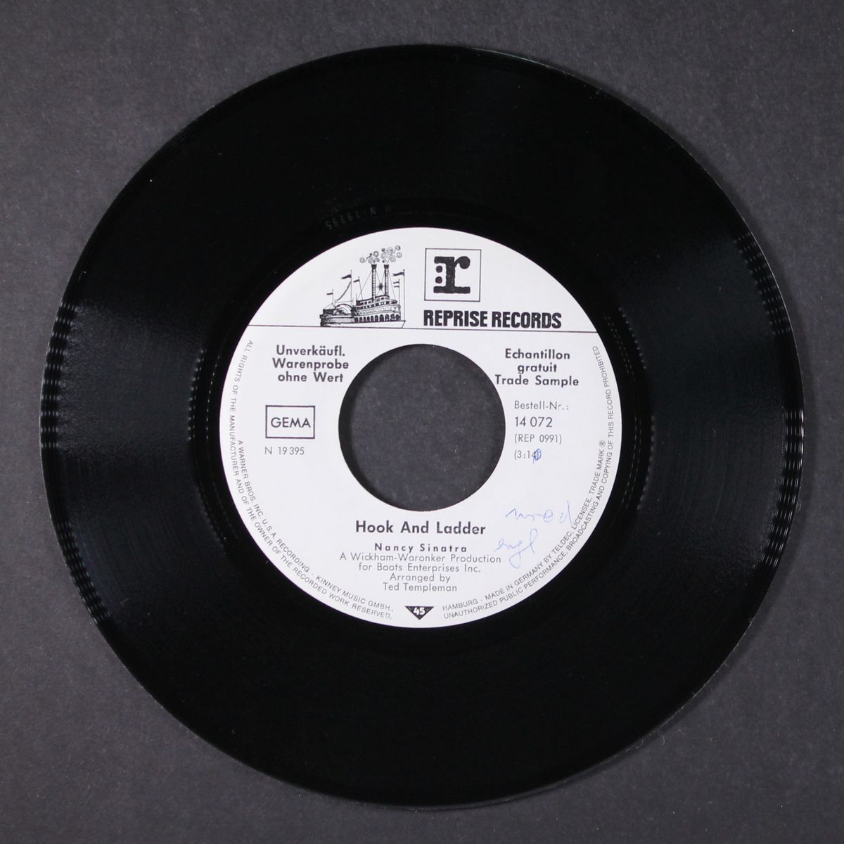 is anybody goin' to san antone / hook and ladder by NANCY SINATRA