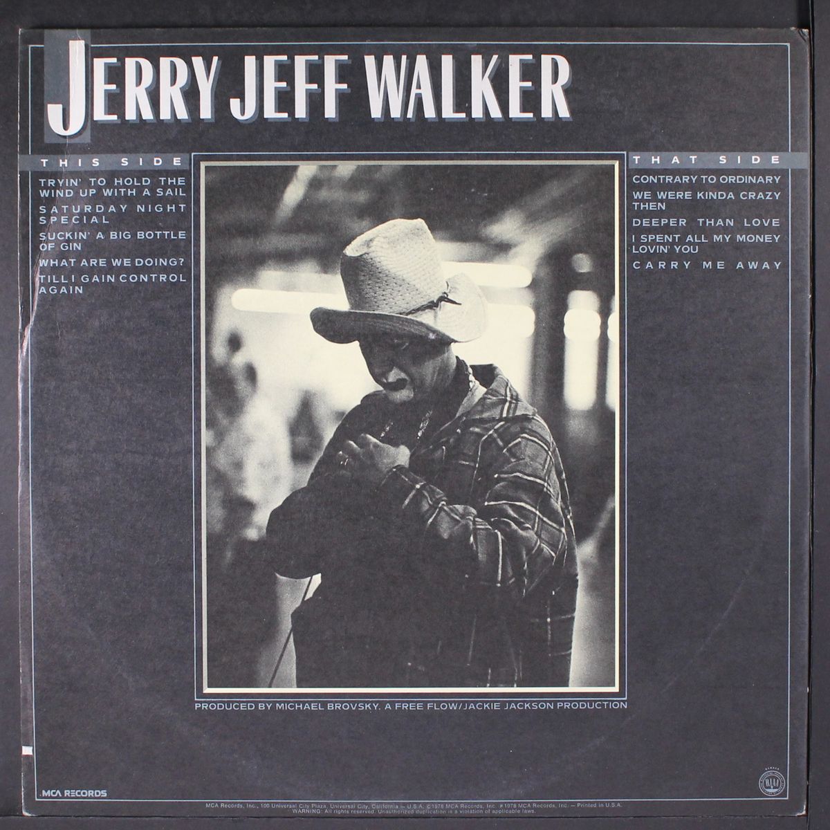 contrary to ordinary by JERRY JEFF WALKER