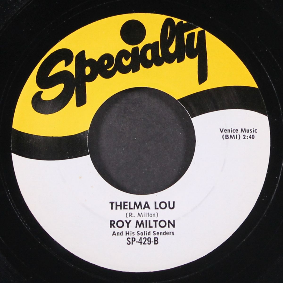 so tired / thelma lou by ROY MILTON