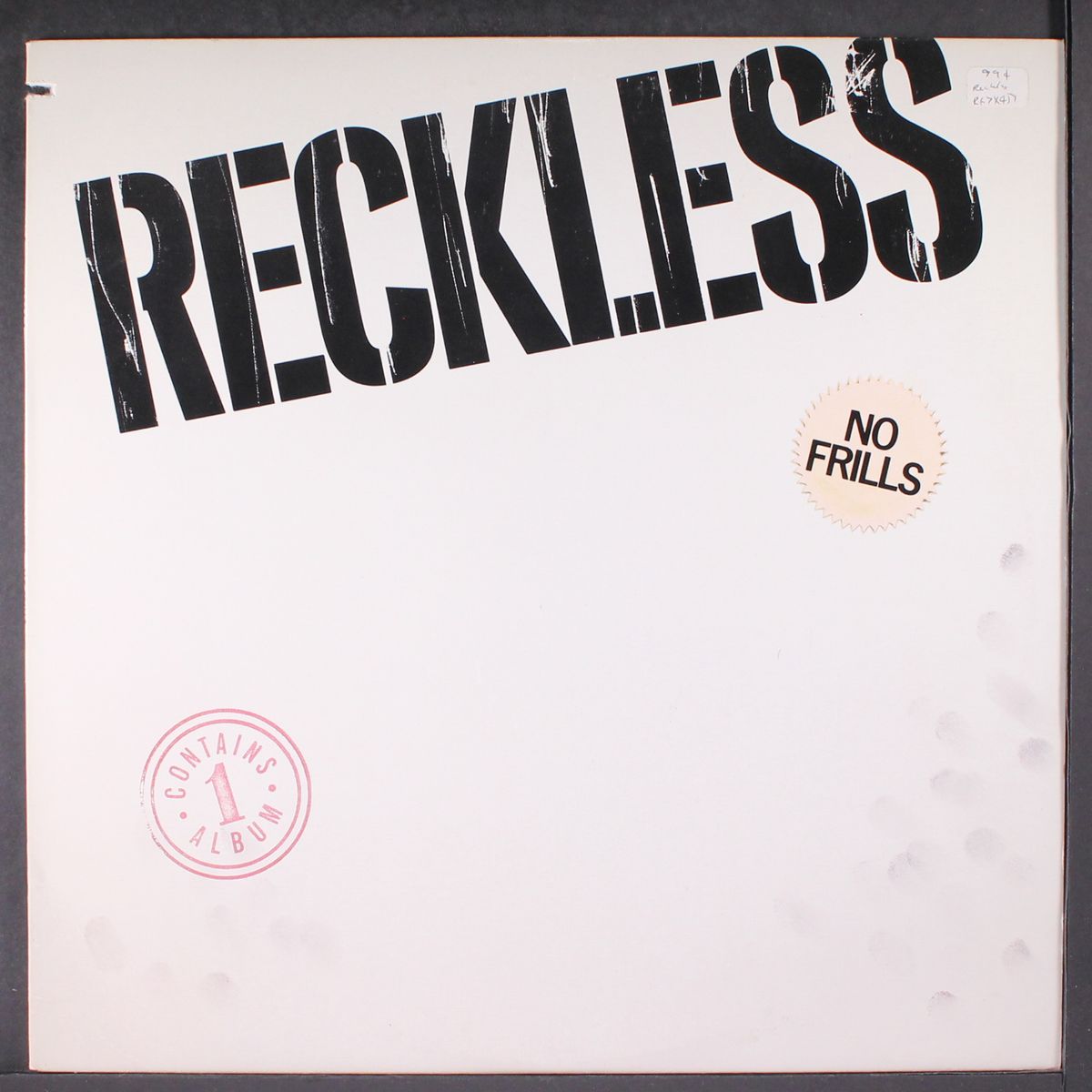no frills by RECKLESS