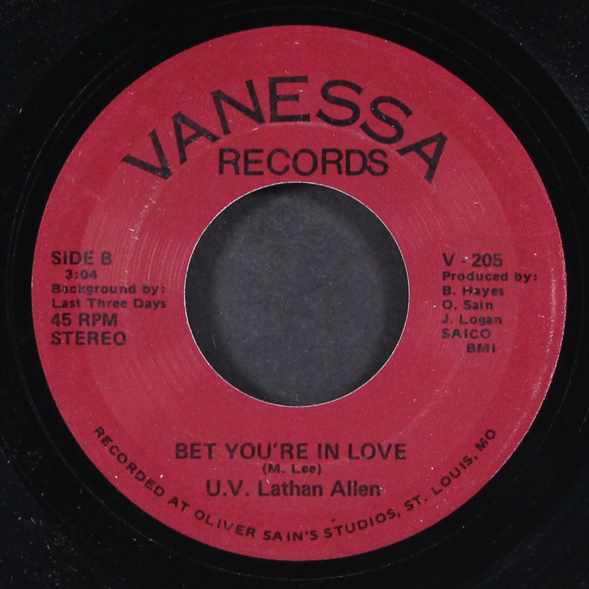 testify / bet you're in love by U.V. LATHAN ALLEN