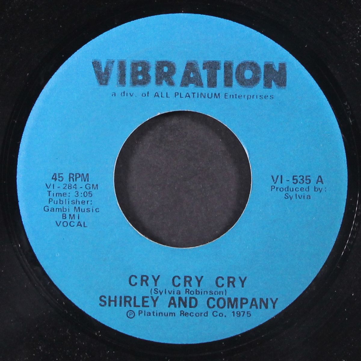 cry cry cry / instro by SHIRLEY & COMPANY