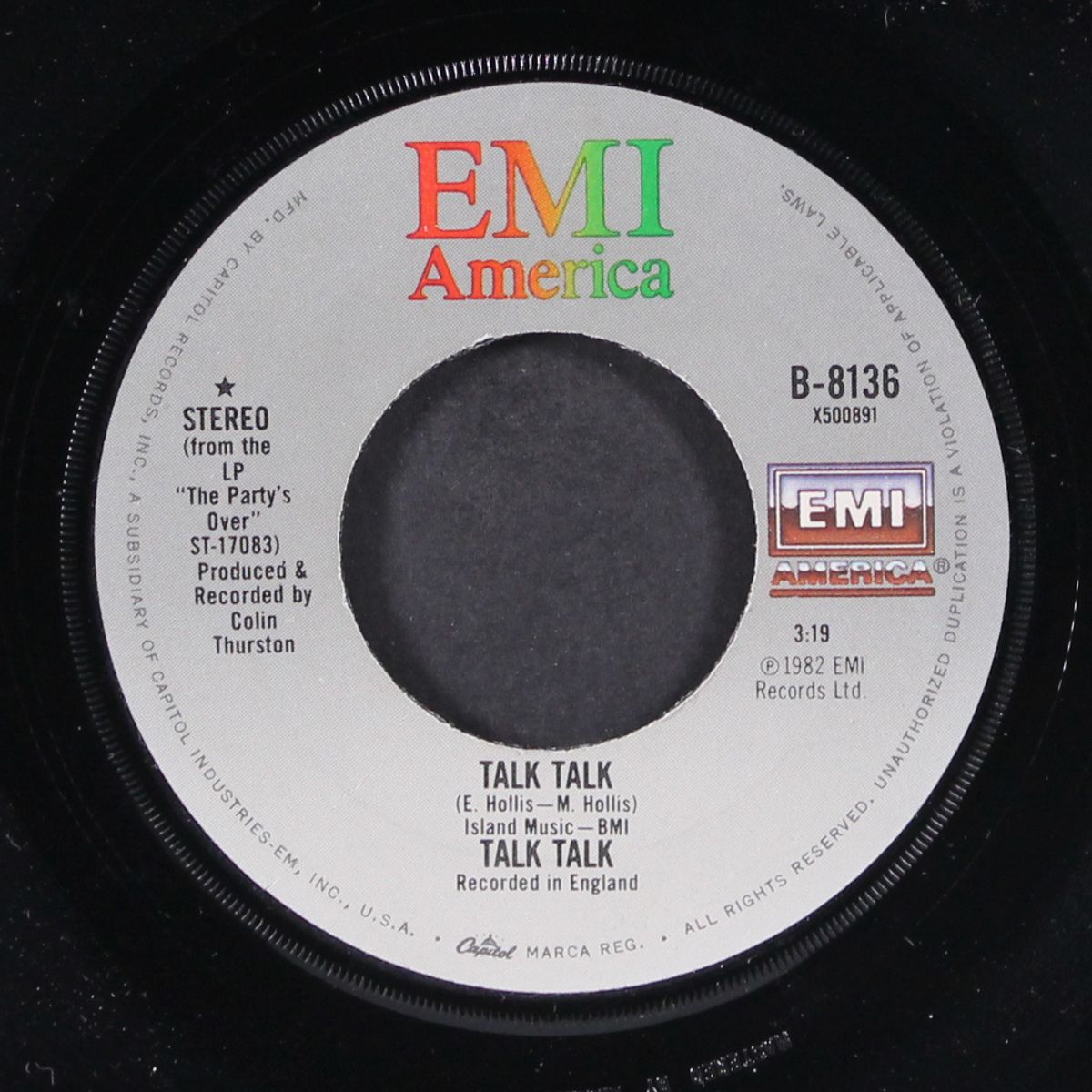 talk talk / mirror man by TALK TALK